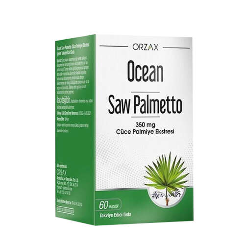Orzax Ocean Saw Palmetto 60 Kapsül - Orzax