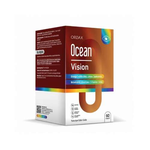 Orzax Ocean Vision Takviye Edici Gıda 60 Kapsül - Orzax