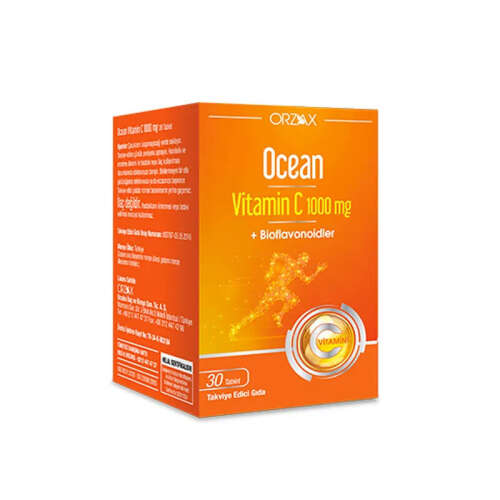 Orzax Ocean Vitamin C 30 Tablet - Orzax