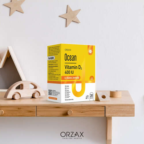 Orzax Ocean Vitamin D3 400 IU Sprey 20ml - 4