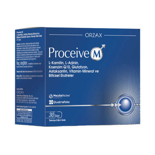 Orzax Proceive M Takviye Edici Gıda 30 Saşe - Orzax