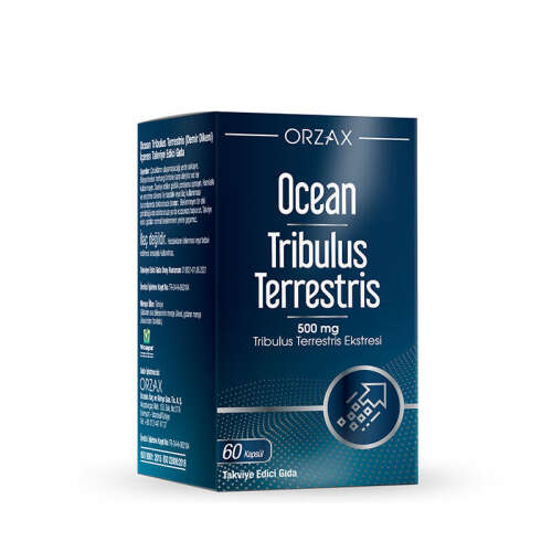 Orzax Tribulus Terrestris Takviye Edici Gıda 60 Kapsül - Orzax