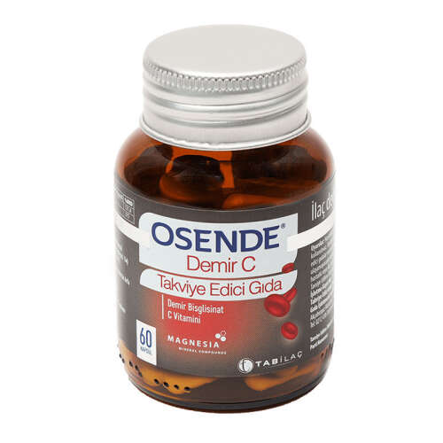 Osende Demir C 60 Kapsül - TAB İlaç Sanayi A.Ş