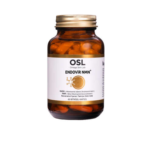OSL Endovir NMN Bitkisel Takviye Edici Gıda 60 Kapsül - Osl - Omega Skin Lab
