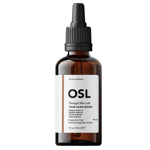 Osl Omega Skin Lab Four Acids Serum 30 ml - Osl - Omega Skin Lab