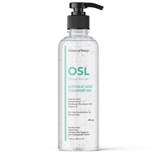 Osl Omega Skin Lab Glikolik Makyaj ve Yüz Temizleme Jeli 200 ml - Osl - Omega Skin Lab