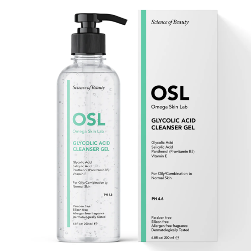 Osl Omega Skin Lab Glikolik Makyaj ve Yüz Temizleme Jeli 200 ml - 2