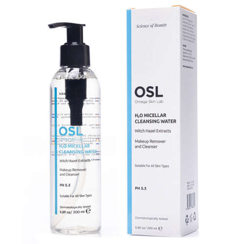 Osl Omega Skin Lab H2O Makyaj ve Yüz Misellar Temizleme Suyu 200 ml - 2