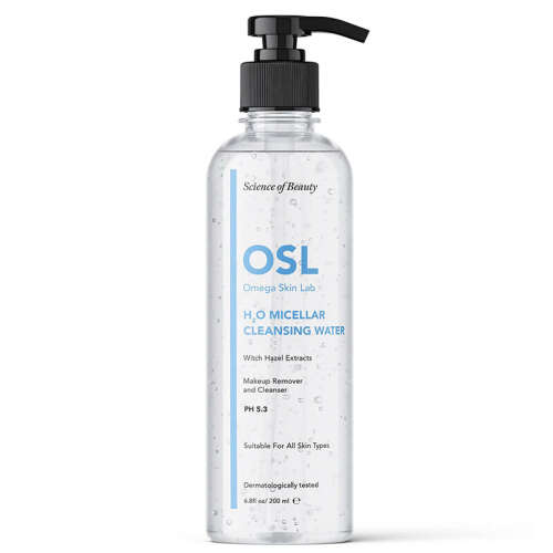 Omega Skin Lab H2O Micellar Makyaj ve Yüz Temizleme Suyu 200 ml - Osl - Omega Skin Lab