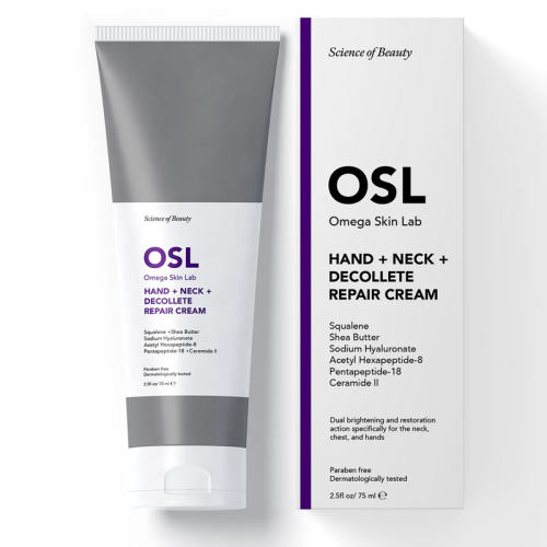 Osl Omega Skin Lab Hand + Neck + Decollete Repair Cream 75 ml - 3