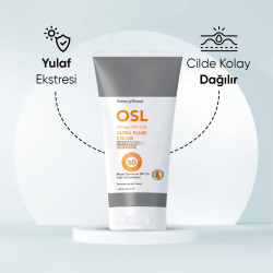 Osl - Omega Skin Lab Ultra Fluide Color Spf50+ Güneş Koruyucu Krem 50 ml -Brown - 3