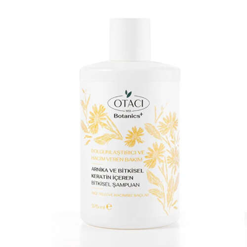 Otacı Arnika ve Bitkisel Keratin İçeren Bitkisel Şampuan 375 ml - Otacı