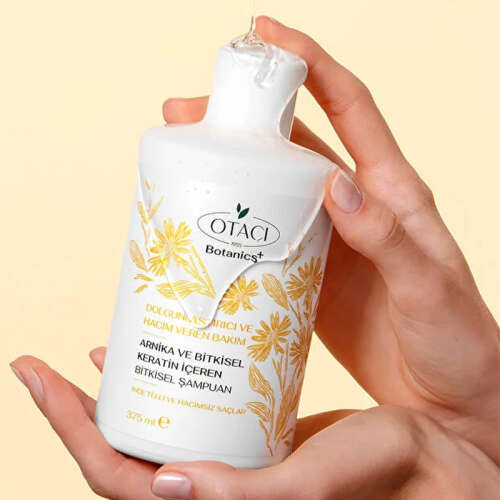 Otacı Arnika ve Bitkisel Keratin İçeren Bitkisel Şampuan 375 ml - 3