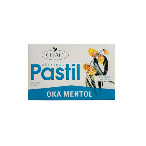 Otacı Bitkisel Pastil Oka Mentol Takviye Edici Gıda 8 Pastil - Otacı Gıda Takviyeleri