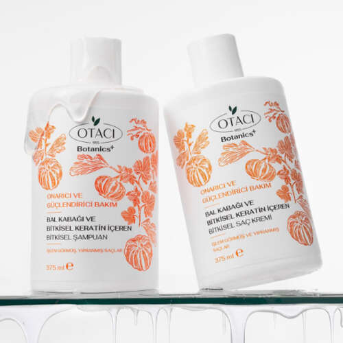 Otacı Botanics + Güçlendirici Bakım Bitkisel Şampuan 375 ml - 5