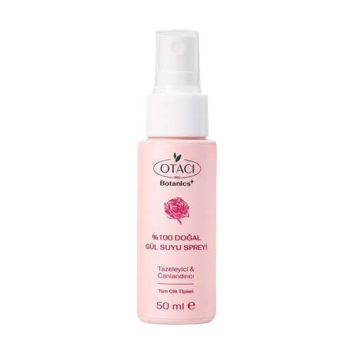 Otacı Doğal Gül Suyu Yüz Spreyi 50 ml - Otacı