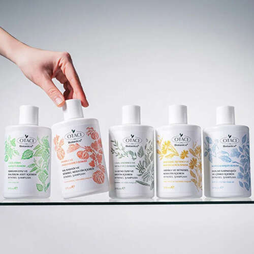 Otacı Duvar Sarmaşığı ve Çinko İçeren Bitkisel Şampuan 375 ml - 4