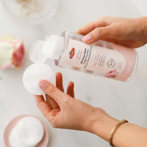 Otacı Gül Kürü Gül Suyu Bazlı Makyaj Temizleme Suyu 400 ml - 4