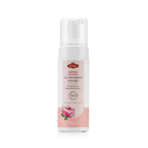 Otacı Gül Kürü Yüz Temizleme Köpüğü Arındırıcı Nemlendirici 150 ml - Otacı