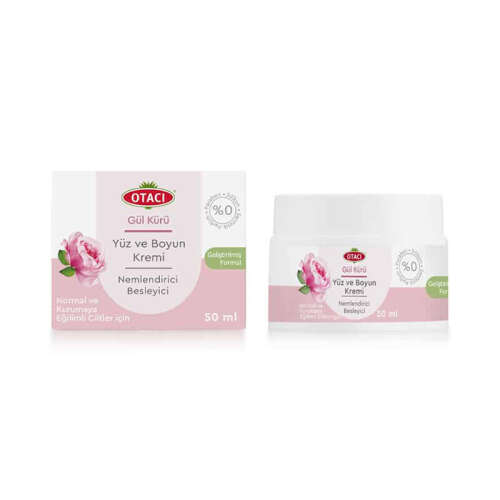 Otacı Gül Kürü Yüz ve Boyun Kremi 50 ml - Otacı