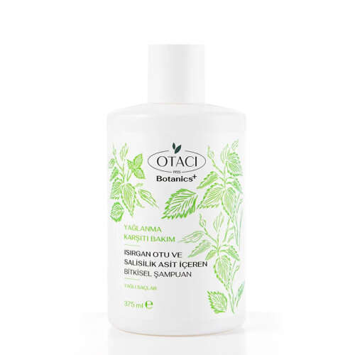 Otacı Isırgan Otu ve Salisilik Asit İçeren Bitkisel Şampuan 375 ml - Otacı