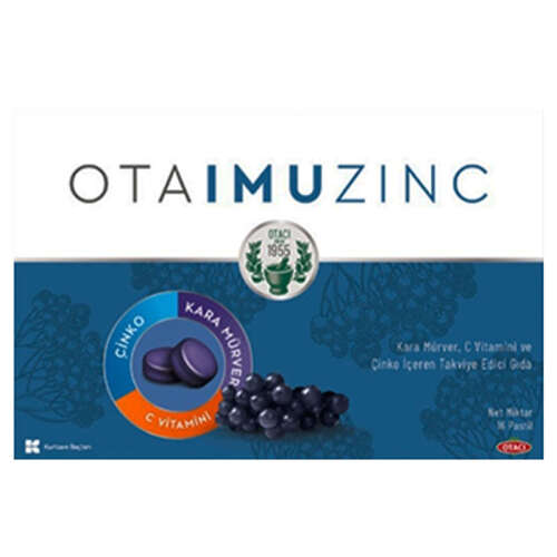 Otacı Otaimuzinc Kara Mürver Pastil 16 Adet - 1