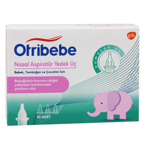 Otribebe Nazal Aspiratör Yedek Uç 10 Adet - Otribebe