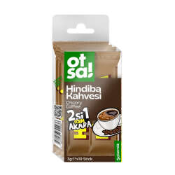 Otsa 2si 1 Arada Hindiba L-Karnitin Kahve Stick 3 g x 10 Adet - 1