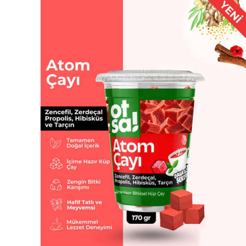 Otsa Doğal ve Enerji Verici Atom Çayı 170 g - 2