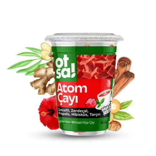 Otsa Doğal ve Enerji Verici Atom Çayı 170 g - 3
