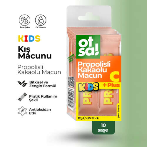 Otsa Kids Kış Macunu Kakaolu Stick 12 g x 10 Adet - 2