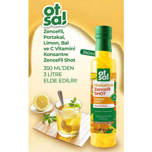 Otsa Konsantre Zencefil Shot 350 g - 3