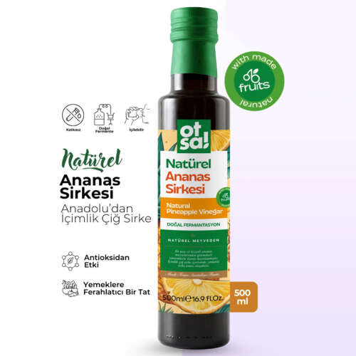 Otsa Naturel Ananas Sirkesi 500 ml - 2