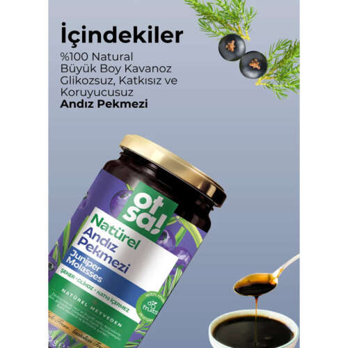 Otsa Natürel Andız Pekmezi 620 g - 3