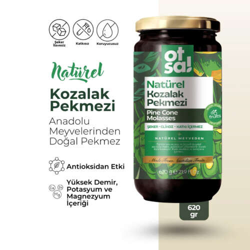 Otsa Natürel Kozalak Pekmezi 620 g - 2
