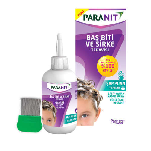 Paranit Şampuan + Tarak 100 ml - Paranit