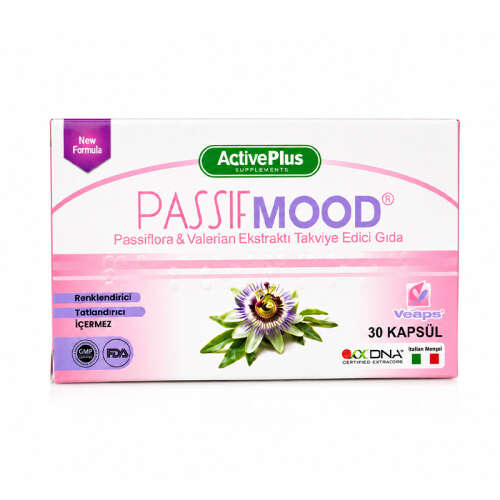 Passif Mood Passiflora ve Kediotu Ekstraktı Takviye Edici Gıda 30 Kapsül - Matriks İlaç