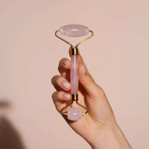 Pelcare Rose Quartz Face Roller - 2