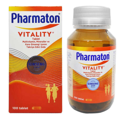 Pharmaton Vitality 100 Kapsül - Takviye Edici Gıda - Pharmaton