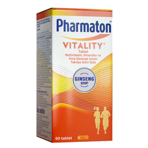 Pharmaton Vitality 60 Tablet - Pharmaton