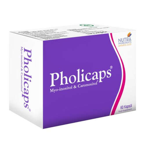 Pholicaps Myo-İnositol + D-Kiro-İnositol 60 Adet - Anti Natural
