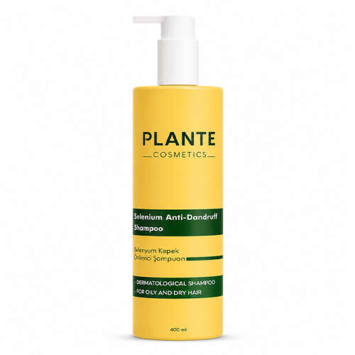Plante Cosmetics Selenium Anti-Dandruff Kepek Karşıtı Şampuan 400 ml - Plante Cosmetics