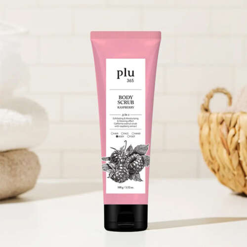 Plu 365 Body Scrub Raspberry - Ahududu Kokulu Vücut Peelingi 100 gr - 2