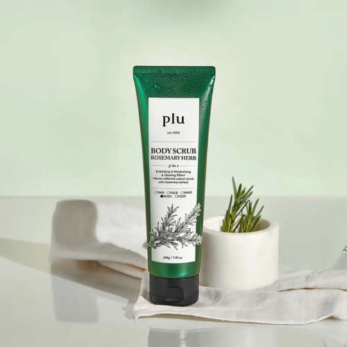 Plu Body Scrub Rosemary Herb - Biberiyeli Vücut Peelingi 200 gr - 4
