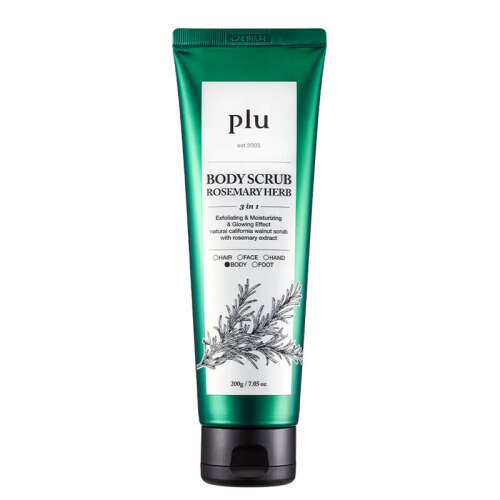 Plu Body Scrub Rosemary Herb - Biberiyeli Vücut Peelingi 200 gr - Plu