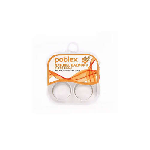 Poblex Naturel Balmumu Kulak Tıkacı - 1