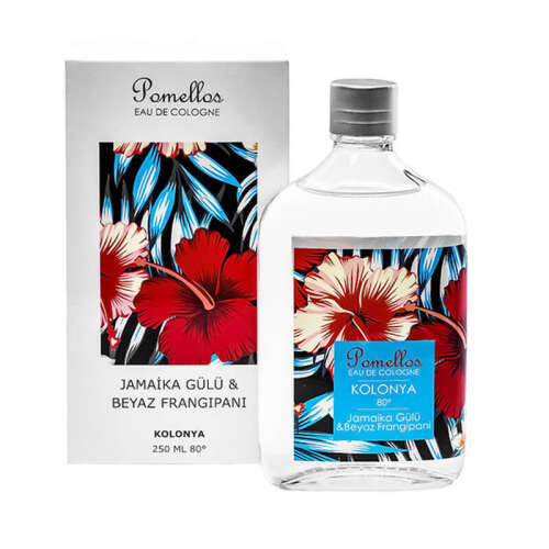Pomellos Jamaika Gülü & Beyaz Frangipani Kolonya 250 ml - Pomellos