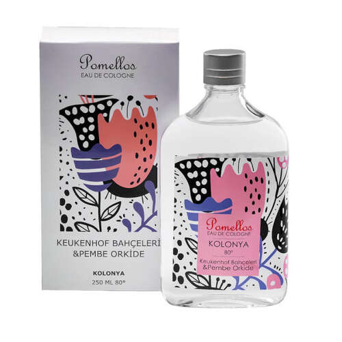Pomellos Keukenhof Bahçeleri & Pembe Orkide Kolonya 250 ml - Pomellos