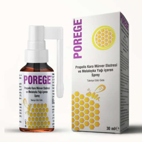 Porege Kara Mürver Sprey Takviye Edici Gıda 30 ml - Ege Pharma