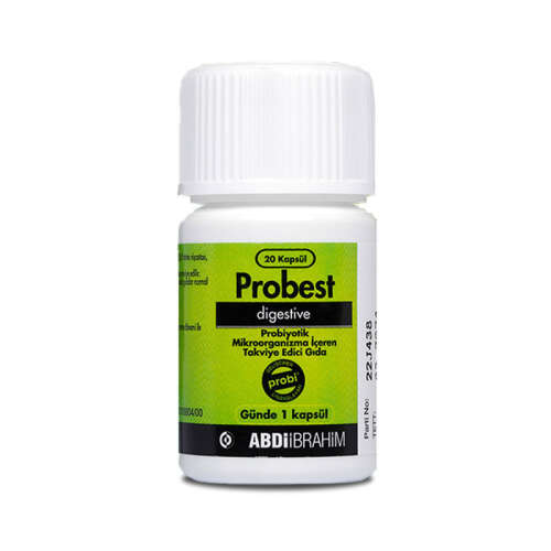 Probest Digestive Probiyotik Takviye Edici Gıda 20 Kapsül - 2